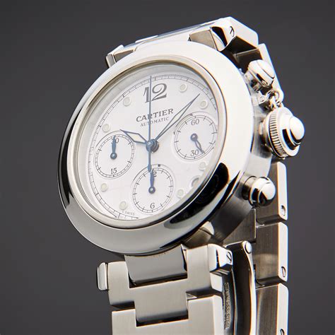 cartier watch chrono|cartier pasha c chronograph.